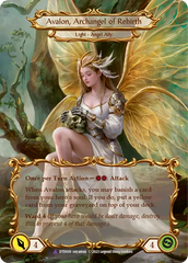 Figment of Rebirth (Yellow) // Avalon, Archangel of Rebirth - Flesh and Blood TCG - MoxLand