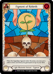 Figment of Rebirth (Yellow) // Avalon, Archangel of Rebirth - Flesh and Blood TCG - MoxLand