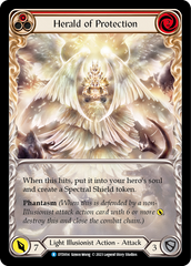 Herald of Protection (Red) - Flesh and Blood TCG - MoxLand