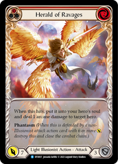 Herald of Ravages (Red) - Flesh and Blood TCG - MoxLand