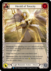 Herald of Tenacity (Yellow) - Flesh and Blood TCG - MoxLand