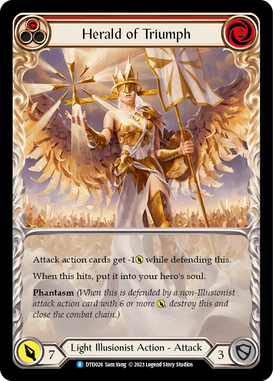 Herald of Triumph (Red) - Flesh and Blood TCG - MoxLand