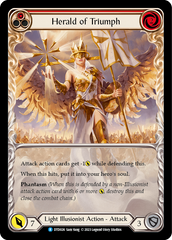 Herald of Triumph (Red) - Flesh and Blood TCG - MoxLand