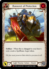 Banneret of Protection (Yellow) - Flesh and Blood TCG - MoxLand
