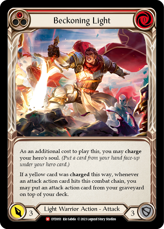 Beckoning Light (Red) - Flesh and Blood TCG - MoxLand