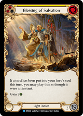 Blessing of Salvation (Yellow) - Flesh and Blood TCG - MoxLand