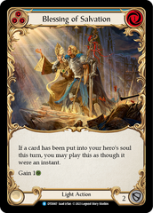 Blessing of Salvation (Blue) - Flesh and Blood TCG - MoxLand