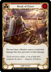 Break of Dawn (Red) - Flesh and Blood TCG - MoxLand