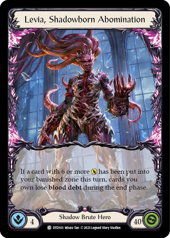 Levia, Shadowborn Abomination - Flesh and Blood TCG - MoxLand
