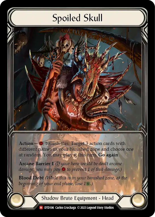 Spoiled Skull - Flesh and Blood TCG - MoxLand