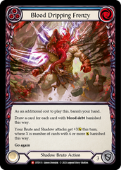Blood Dripping Frenzy (Blue) - Flesh and Blood TCG - MoxLand