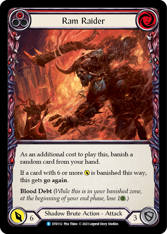 Ram Raider (Red) - Flesh and Blood TCG - MoxLand