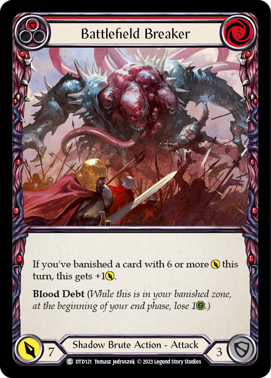Battlefield Breaker (Red) - Flesh and Blood TCG - MoxLand