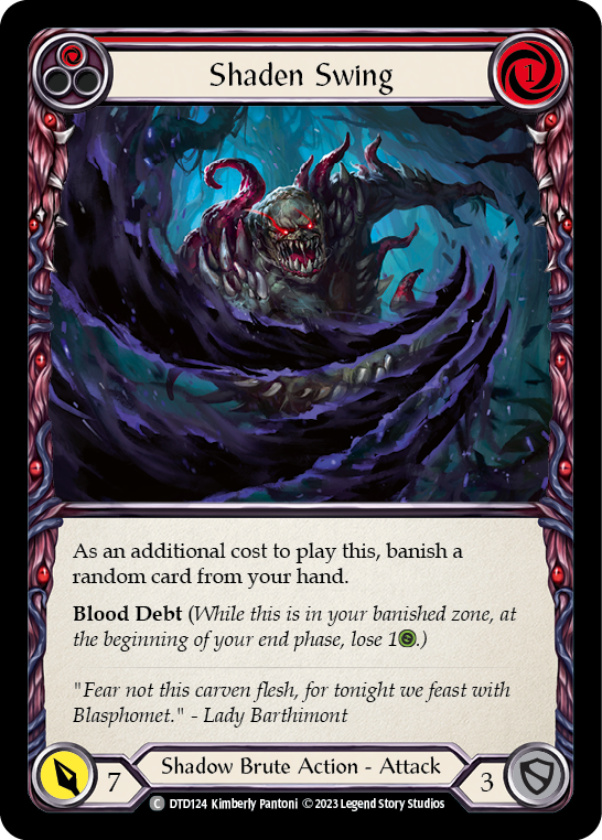 Shaden Swing (Red) - Flesh and Blood TCG - MoxLand