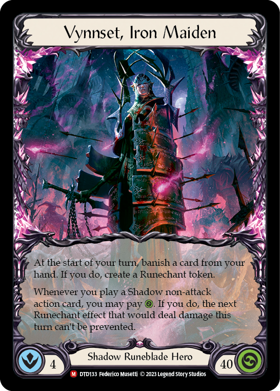 Vynnset, Iron Maiden - Flesh and Blood TCG - MoxLand