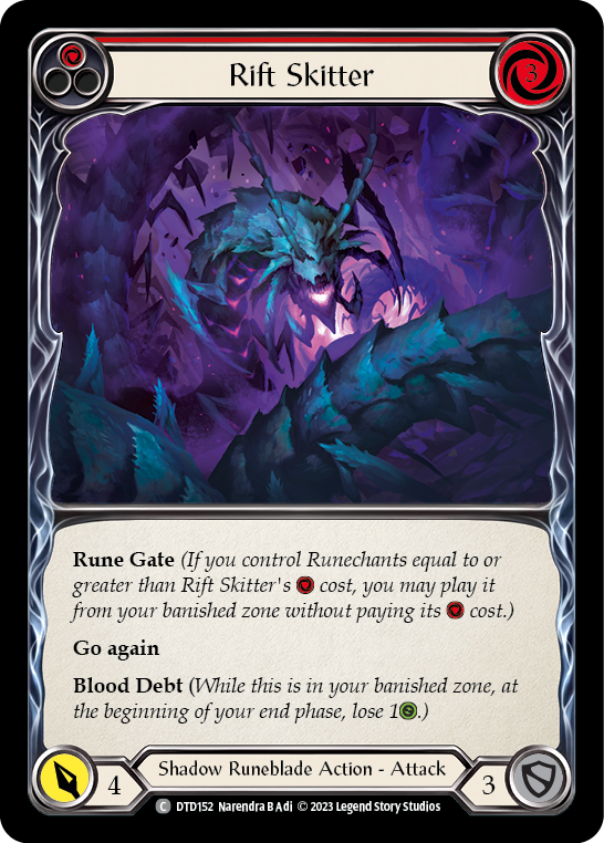 Rift Skitter (Red) - Flesh and Blood TCG - MoxLand