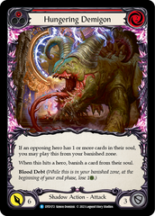 Hungering Demigon (Red) - Flesh and Blood TCG - MoxLand