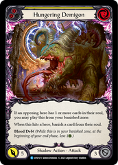Hungering Demigon (Yellow) - Flesh and Blood TCG - MoxLand
