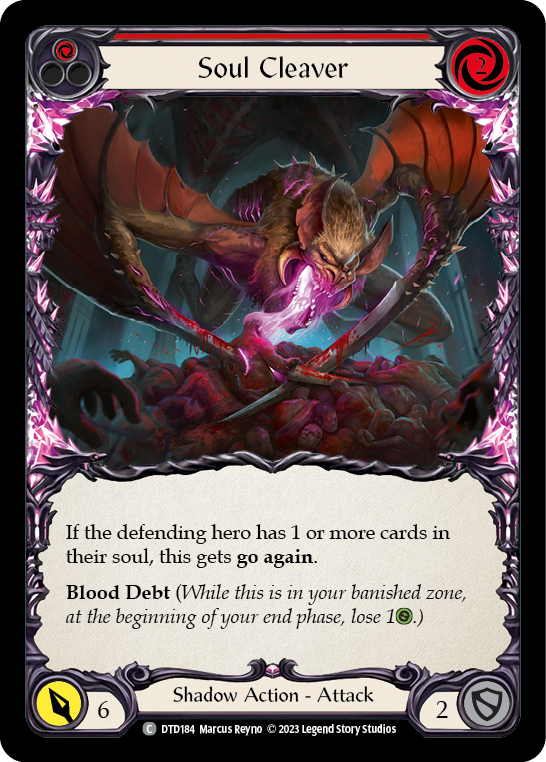 Soul Cleaver (Red) - Flesh and Blood TCG - MoxLand