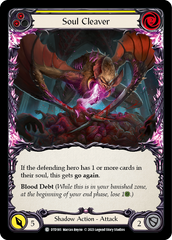 Soul Cleaver (Yellow) - Flesh and Blood TCG - MoxLand