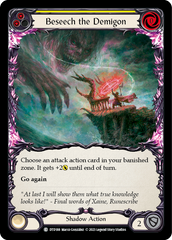 Beseech the Demigon (Yellow) - Flesh and Blood TCG - MoxLand