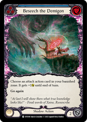 Beseech the Demigon (Blue) - Flesh and Blood TCG - MoxLand