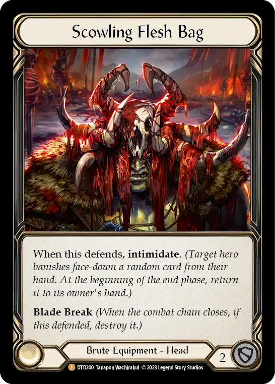 Scowling Flesh Bag - Flesh and Blood TCG - MoxLand