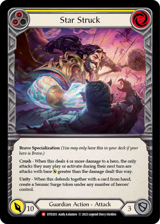 Star Struck (Yellow) - Flesh and Blood TCG - MoxLand