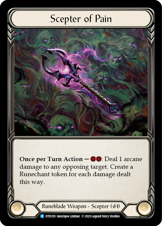 Scepter of Pain - Flesh and Blood TCG - MoxLand