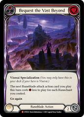 Bequest the Vast Beyond (Red) - Flesh and Blood TCG - MoxLand