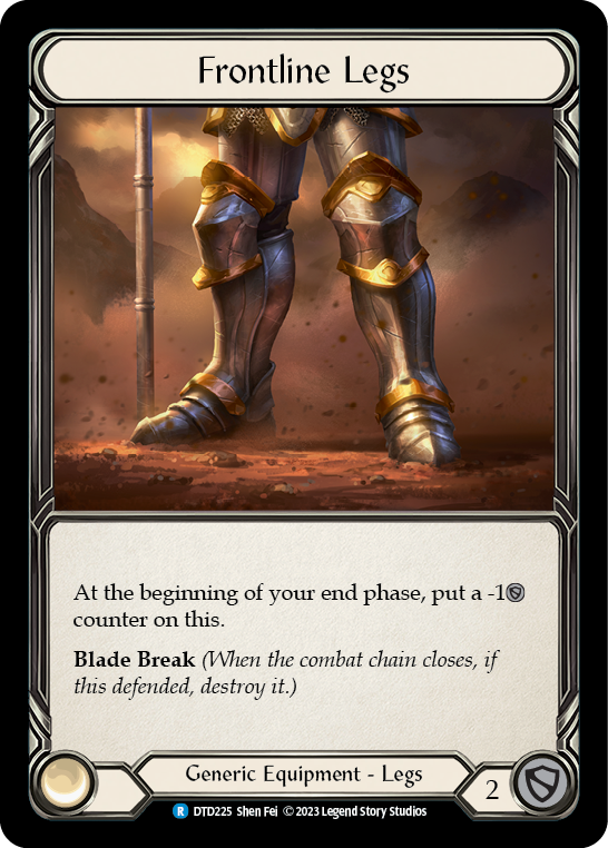 Frontline Legs - Flesh and Blood TCG - MoxLand
