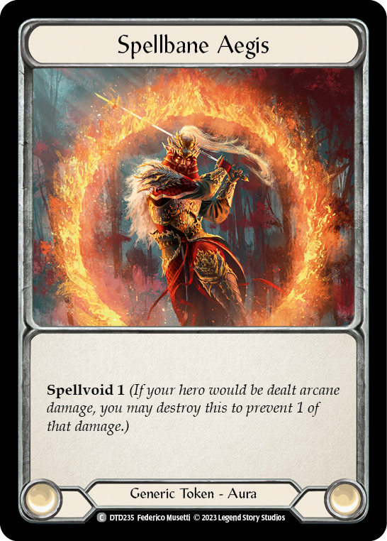 Spellbane Aegis - Flesh and Blood TCG - MoxLand
