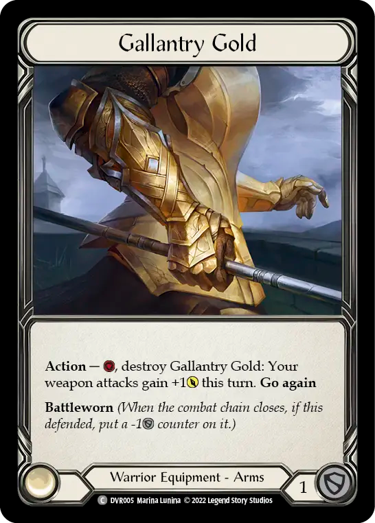 Gallantry Gold - Flesh and Blood TCG - MoxLand