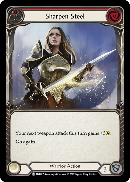 Sharpen Steel (Red) - Flesh and Blood TCG - MoxLand