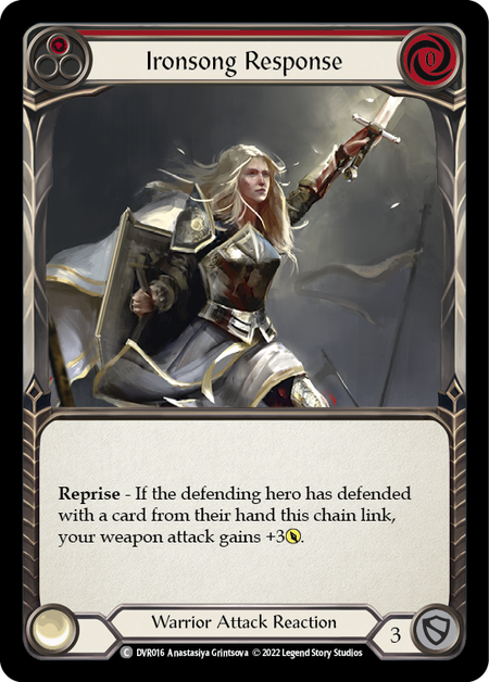 Ironsong Response (Red) - Flesh and Blood TCG - MoxLand
