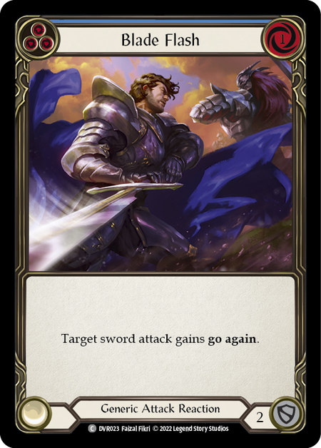 Blade Flash (Blue) - Flesh and Blood TCG - MoxLand