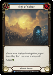 Sigil of Solace (Blue) - Flesh and Blood TCG - MoxLand