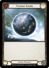 Titanium Bauble (Blue) - Flesh and Blood TCG - MoxLand