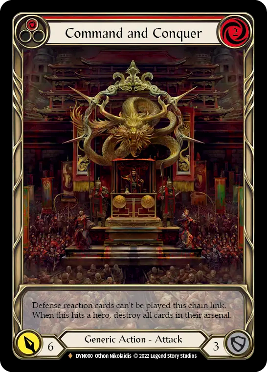 Command and Conquer (Red) - Flesh and Blood TCG - MoxLand