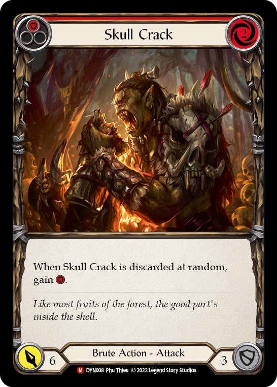 Skull Crack (Red) - Flesh and Blood TCG - MoxLand