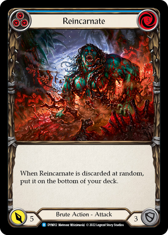 Reincarnate (Blue) - Flesh and Blood TCG - MoxLand