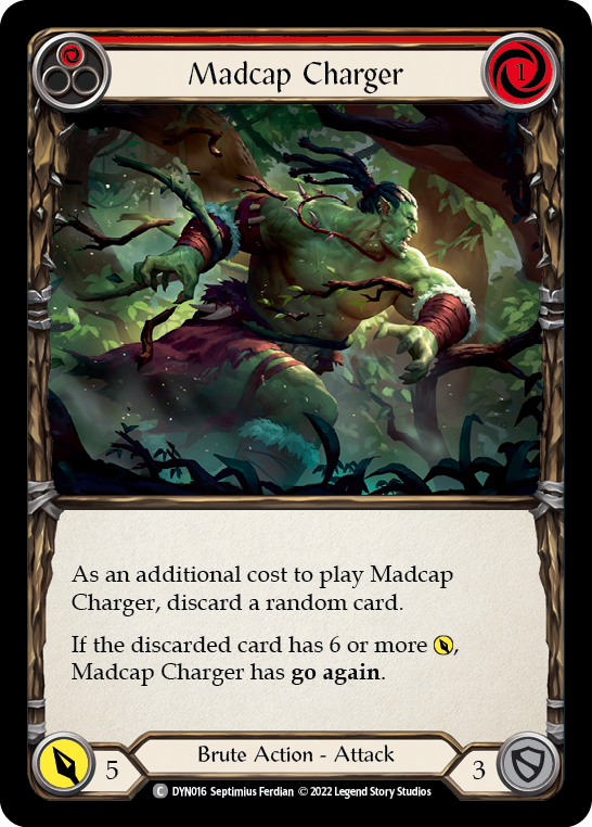 Madcap Charger (Red) - Flesh and Blood TCG - MoxLand