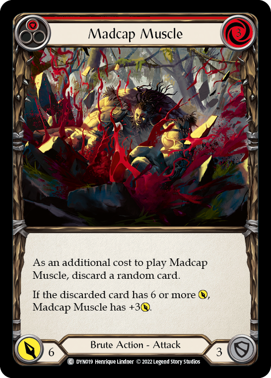 Madcap Muscle (Red) - Flesh and Blood TCG - MoxLand