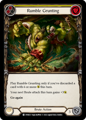 Rumble Grunting (Yellow) - Flesh and Blood TCG - MoxLand