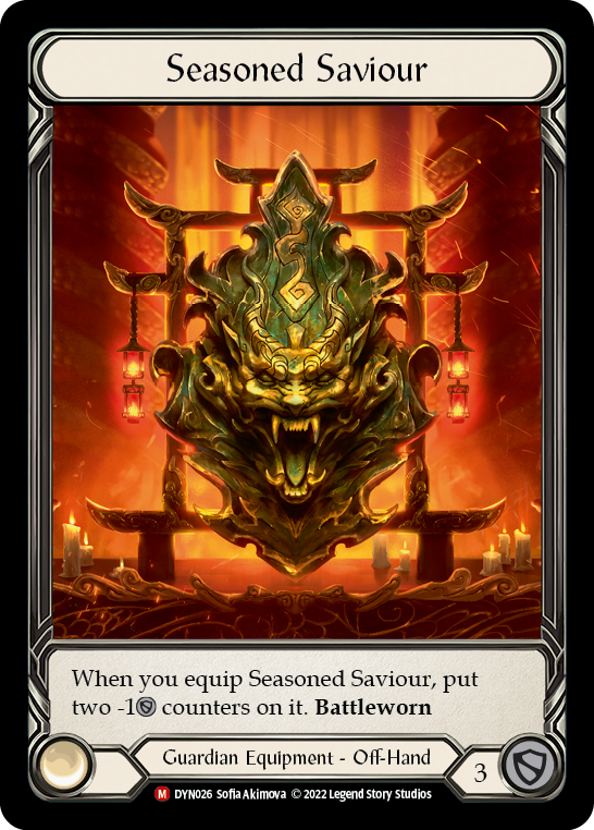 Seasoned Saviour - Flesh and Blood TCG - MoxLand