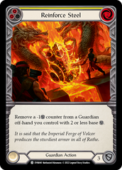 Reinforce Steel (Yellow) - Flesh and Blood TCG - MoxLand