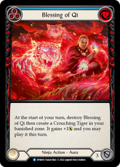 Blessing of Qi (Blue) - Flesh and Blood TCG - MoxLand