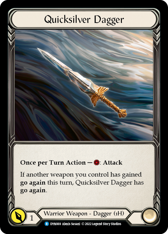 Quicksilver Dagger - Flesh and Blood TCG - MoxLand