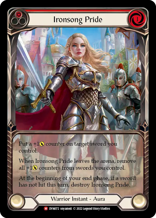 Ironsong Pride (Red) - Flesh and Blood TCG - MoxLand