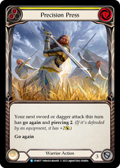 Precision Press (Yellow) - Flesh and Blood TCG - MoxLand